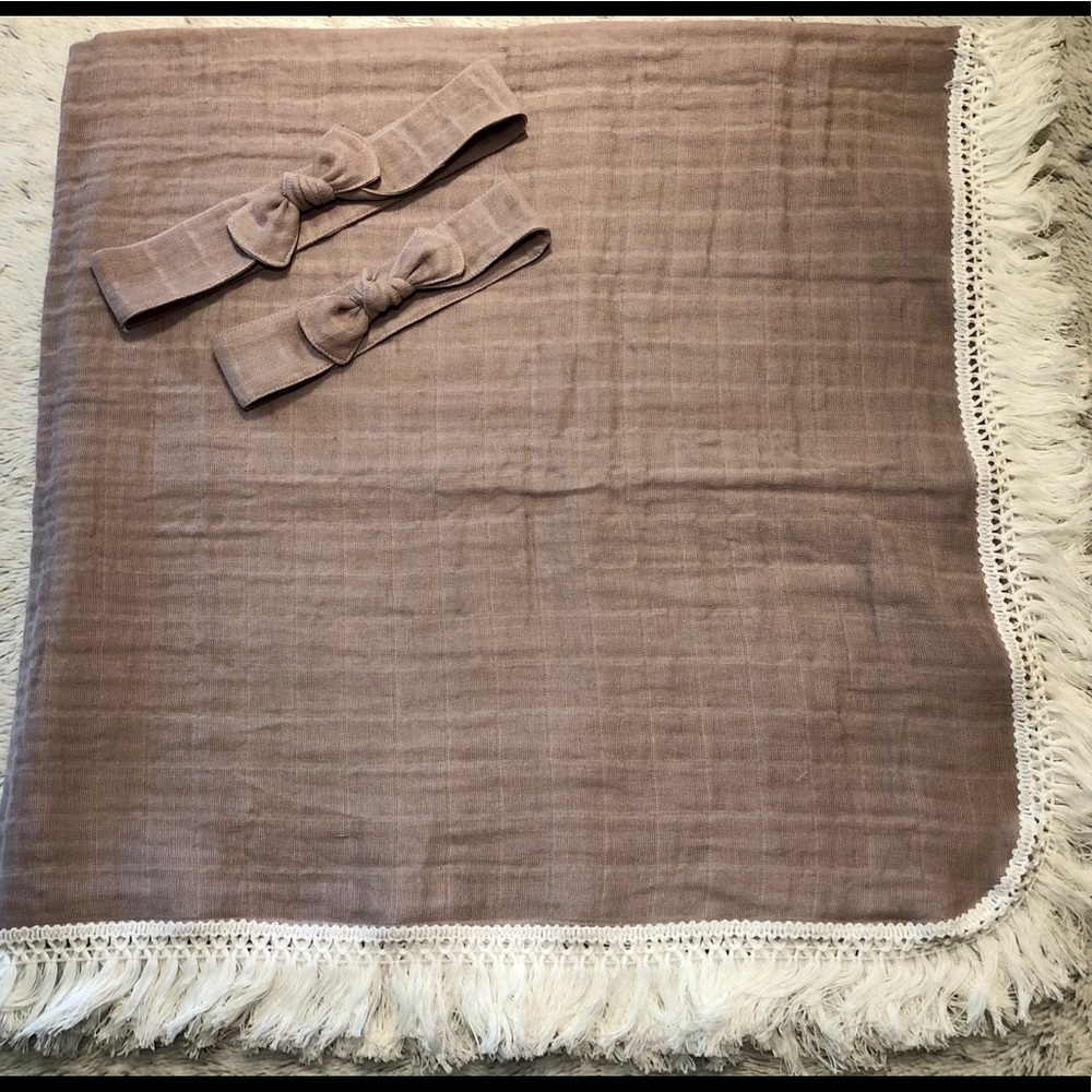 Handmade swaddle blanket